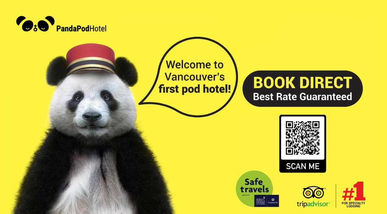 Panda Pod Hotel ريتشموند، كولومبيا البريطانية المظهر الخارجي الصورة